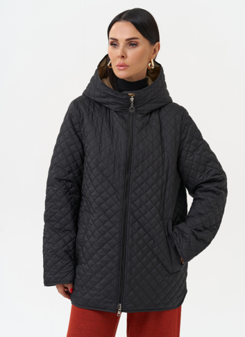 Женская двухсторонняя куртка с капюшоном