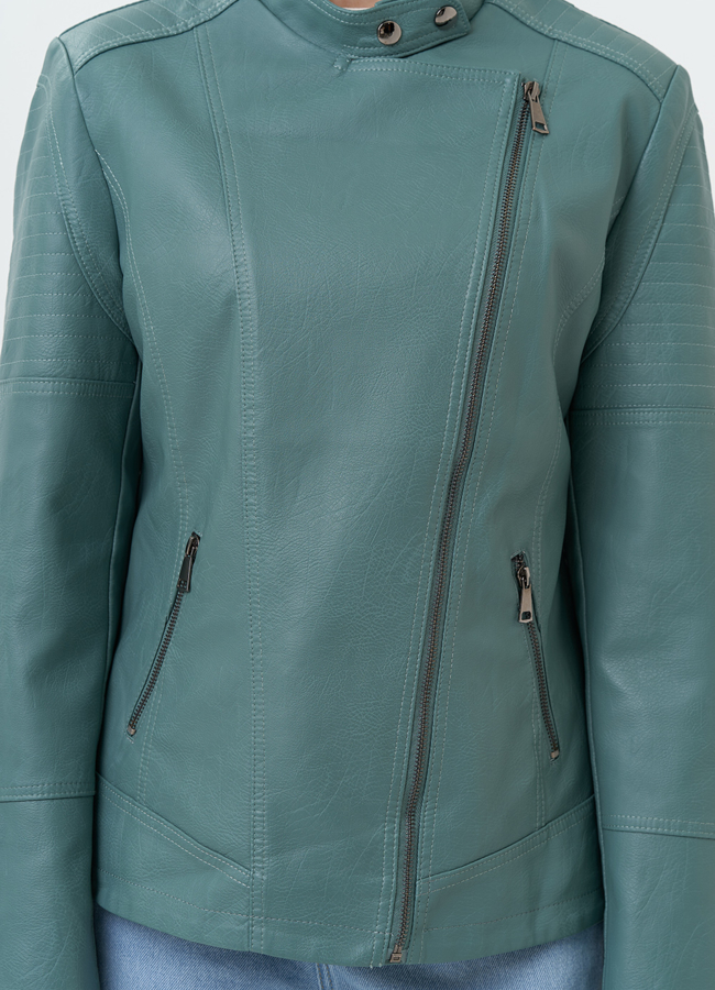 Куртка женская из эко кожи модель № 30383 универмаг малина