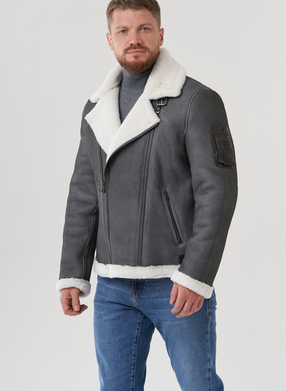 Дубленка мужская 